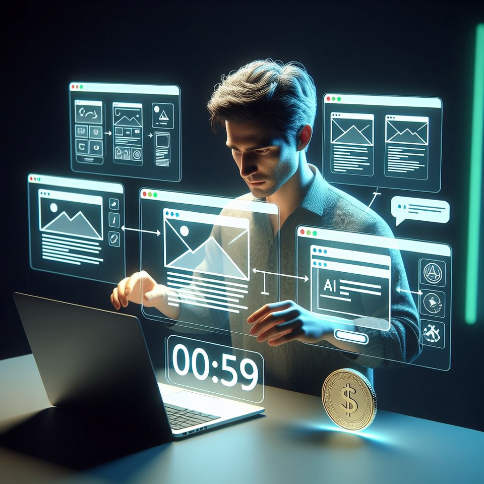 You are currently viewing How to Build an AI Business for Under $1 in Less Than 1 Hour Using Free Tools That Work