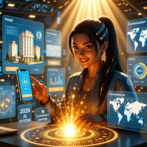 Read more about the article How to Make Money Online in 2026 Using AI, a Hotel Booking App, and a Commission Rate You Choose Yourself