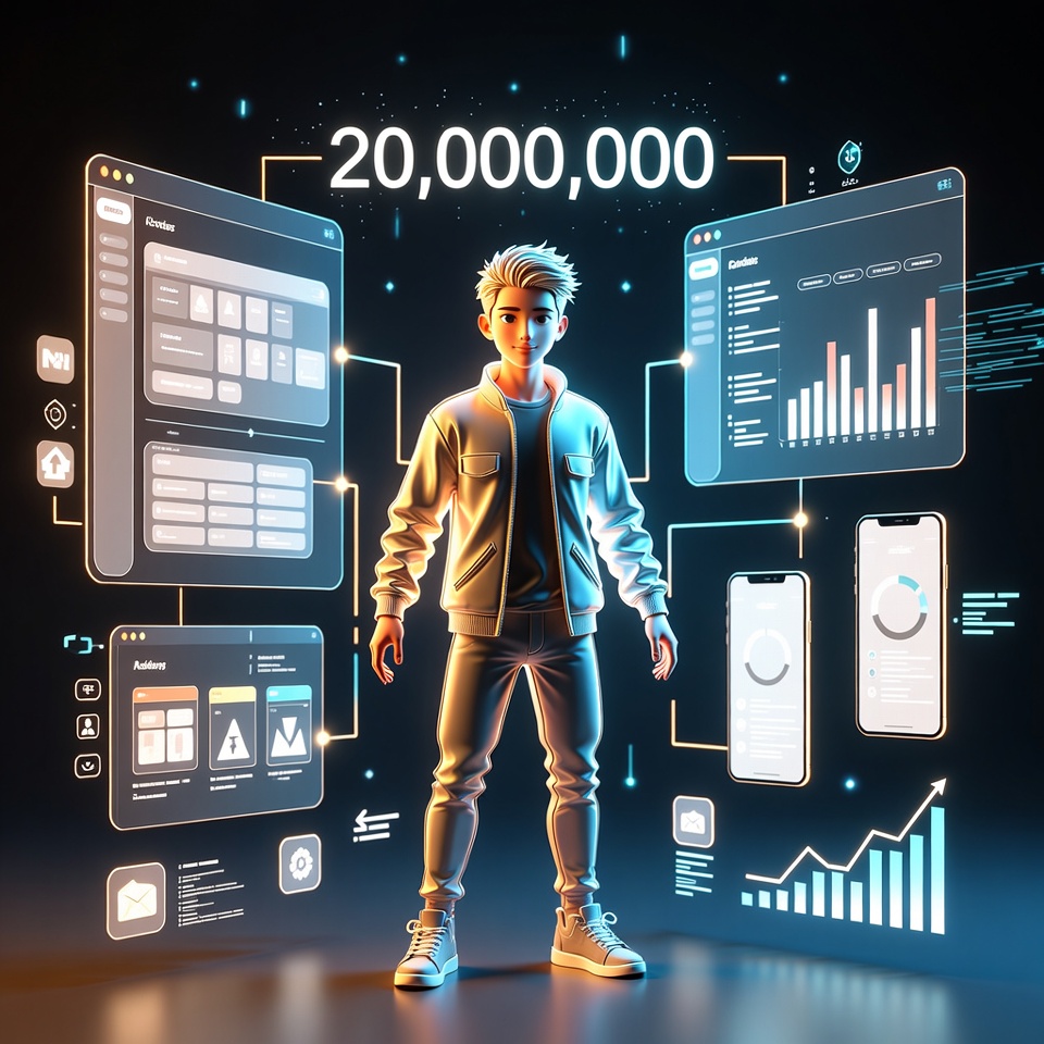 You are currently viewing How This Teenager Built a $20 Million Mobile App Without Code and the Exact Blueprint You Can Follow Starting Today