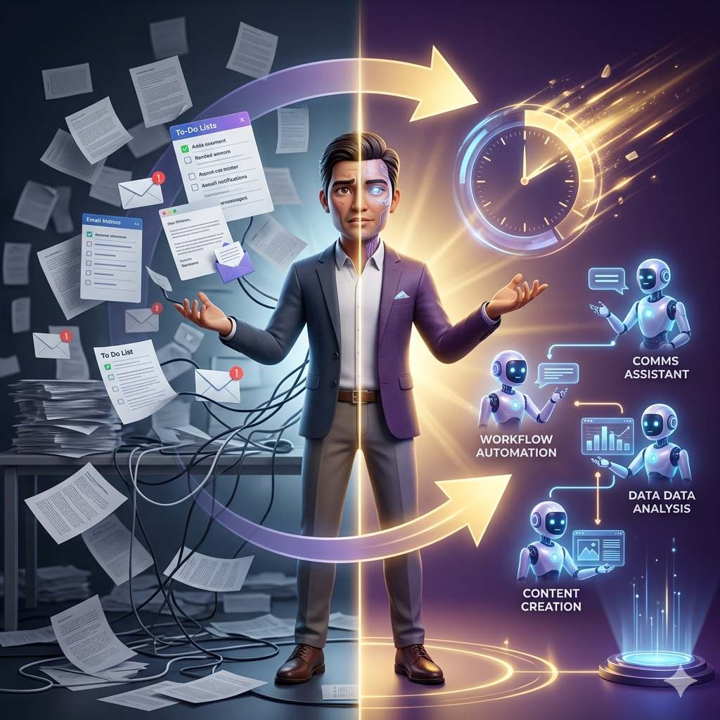 You are currently viewing The Best 4 AI Agents Non Technical People Can Use Right Now to Delegate Real Work and Save Hours Every Week in 2026