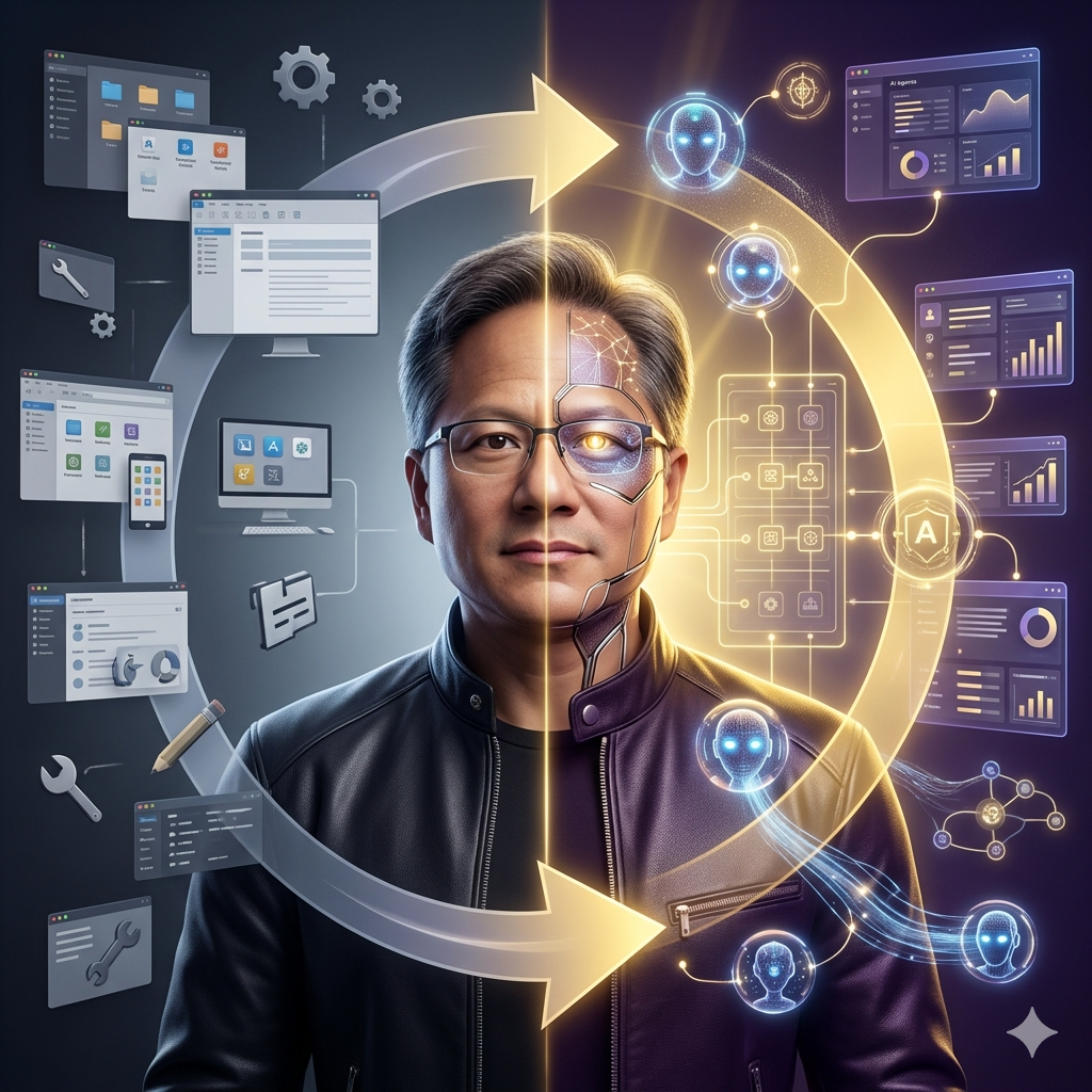 You are currently viewing The Nvidia CEO Just Compared AI Agents To Windows And Here Is What That Means For Every Job, Tool, And Business You Rely On In 2026
