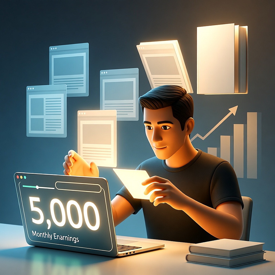 You are currently viewing How I Went From Blogger to Publisher: How to Turn Blog Posts Into a $5,000/Month Book Business