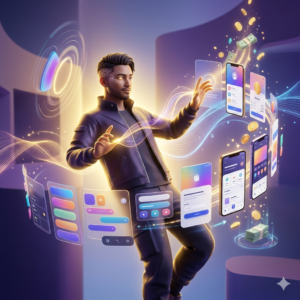 Read more about the article How 1 Simple Sentence Started a Full SaaS Business Using Vibe Coding and Base 44 in 2026