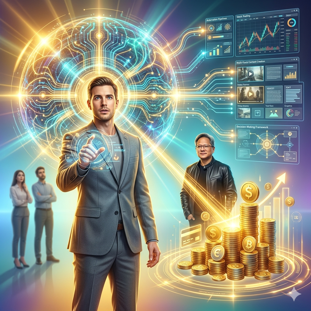 You are currently viewing AGI Is Already Here According to Top CEOs — Here’s What It Means for Your Income in 2026