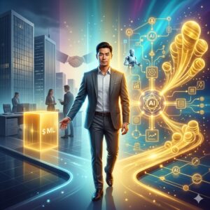 Read more about the article He Turned Down a $1 Million Salary to Build an AI Side Hustle — Here’s the Exact System He Used