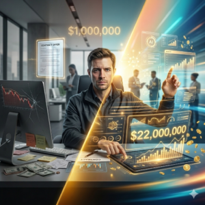 Read more about the article He Turned Down a $1 Million Salary to Build an AI Business — Here’s the Exact System That Grew It to $22M in 3 Years (Anyone Can Copy This)