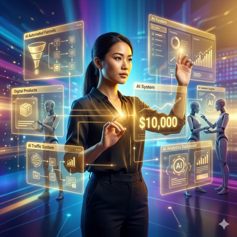 AI income system for beginners 2026