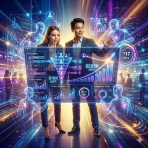 Read more about the article How 2 Co-Founders Are Scaling a SaaS From $10K to $200K MRR Using AI Distribution in 2026