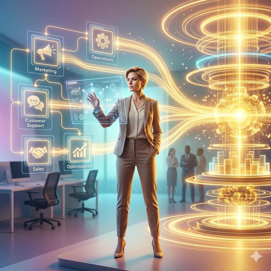 You are currently viewing She Built a Billion-Dollar Business With Zero Employees Using AI — Here’s the Exact Blueprint Anyone Can Copy