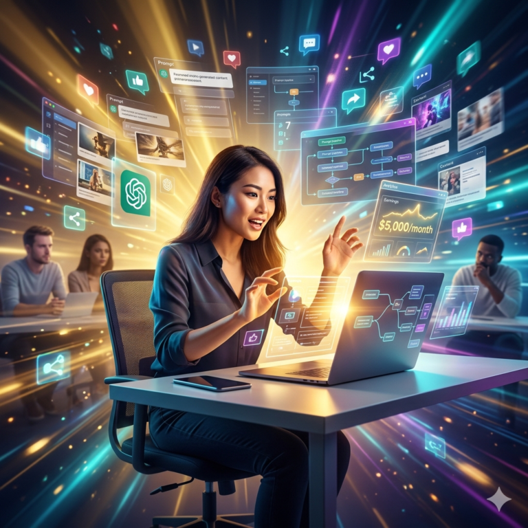 ChatGPT prompts that make creators money online