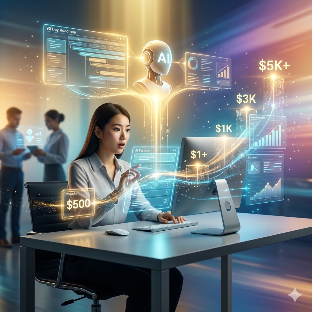 You are currently viewing I Asked Claude AI to Turn $500 Into Monthly Passive Income — The 90-Day Plan It Gave Me Is Actually Working