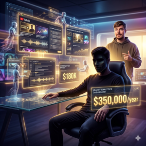 Read more about the article They Made $350,000 Last Year Anonymously: MrBeast Says Forget Showing Your Face — YouTube Now Pays Creators $180K For This “Very Specific” Faceless Skill