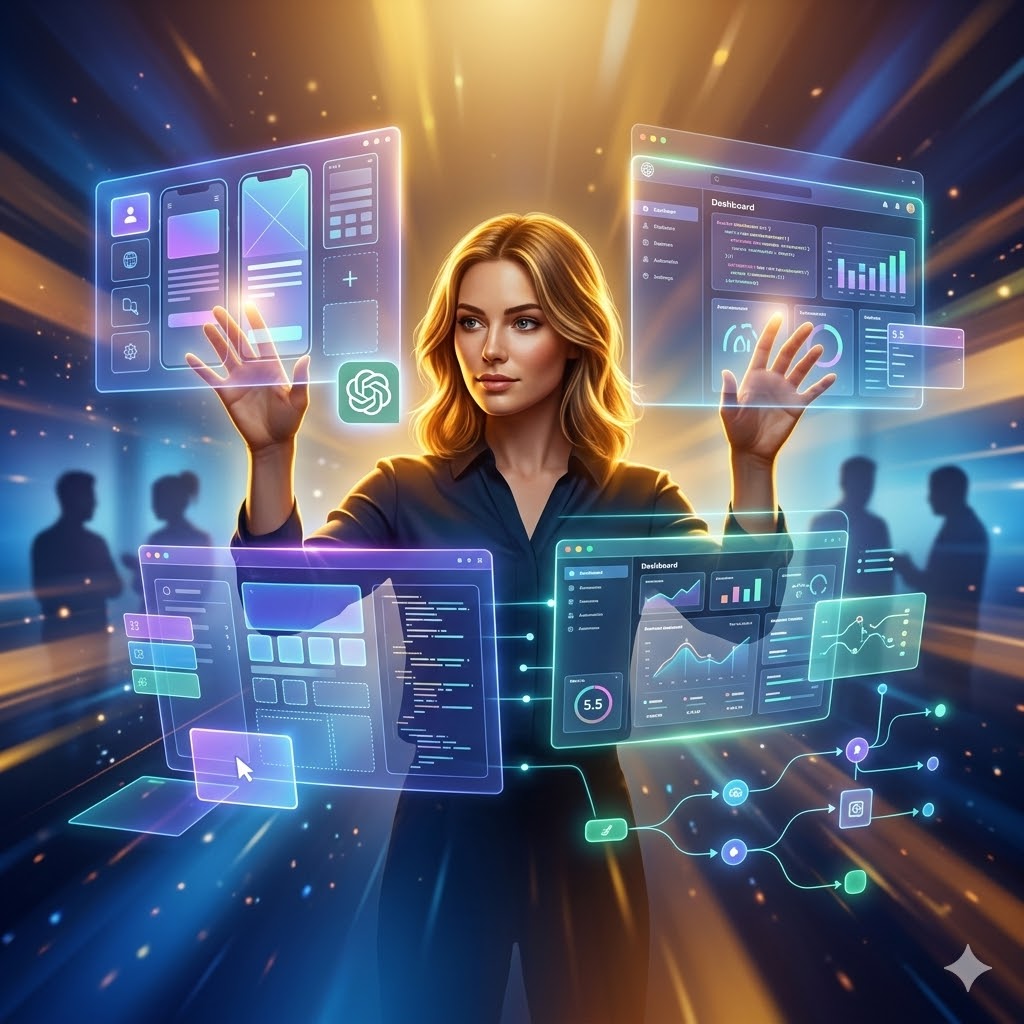 You are currently viewing How GPT 5.5 Lets You Build Anything Fast — Apps, Websites, and Full Businesses in Minutes With Zero Coding in 2026