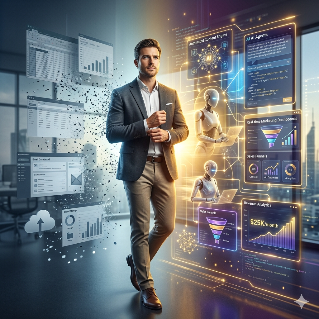 You are currently viewing Why Smart Entrepreneurs Are Ditching Microsoft and Google for AI Tools That Actually Make Them Money