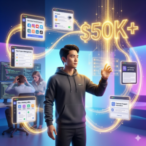 Read more about the article The 5 Non-Technical Founders Who Built Tiny Apps That Each Make $50K+ Monthly Using AI Tools In 2026