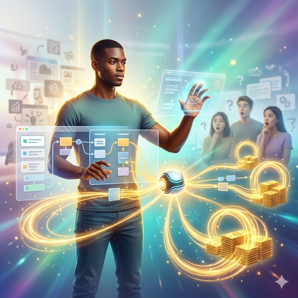 You are currently viewing How Complete Beginners Are Using AI to Secure $5,000/Month Income Streams With Zero Tech Experience