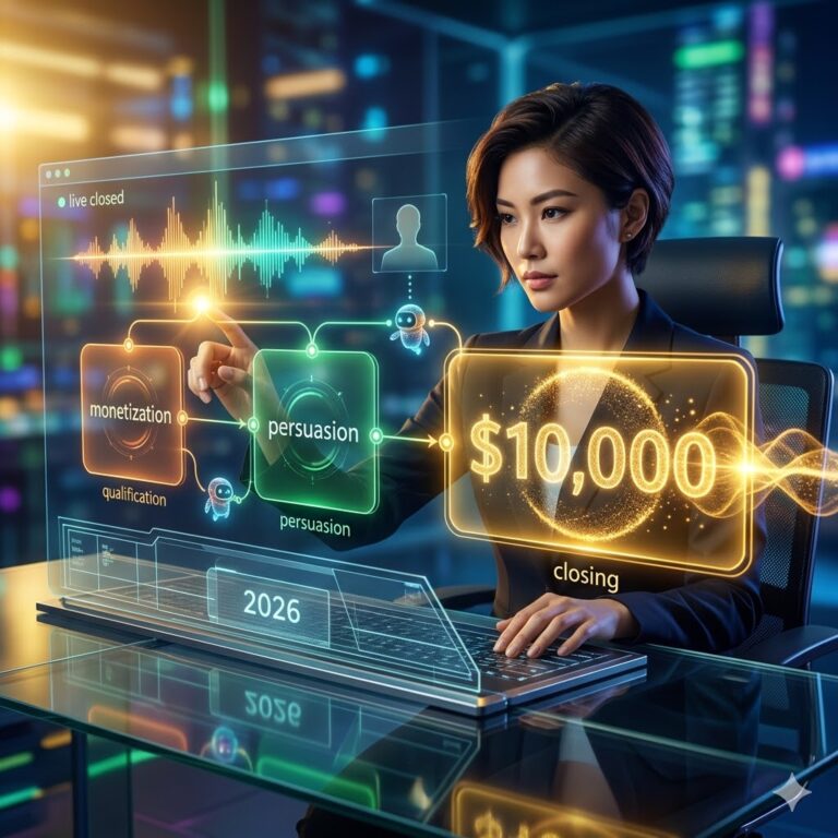 ai agency sales call close