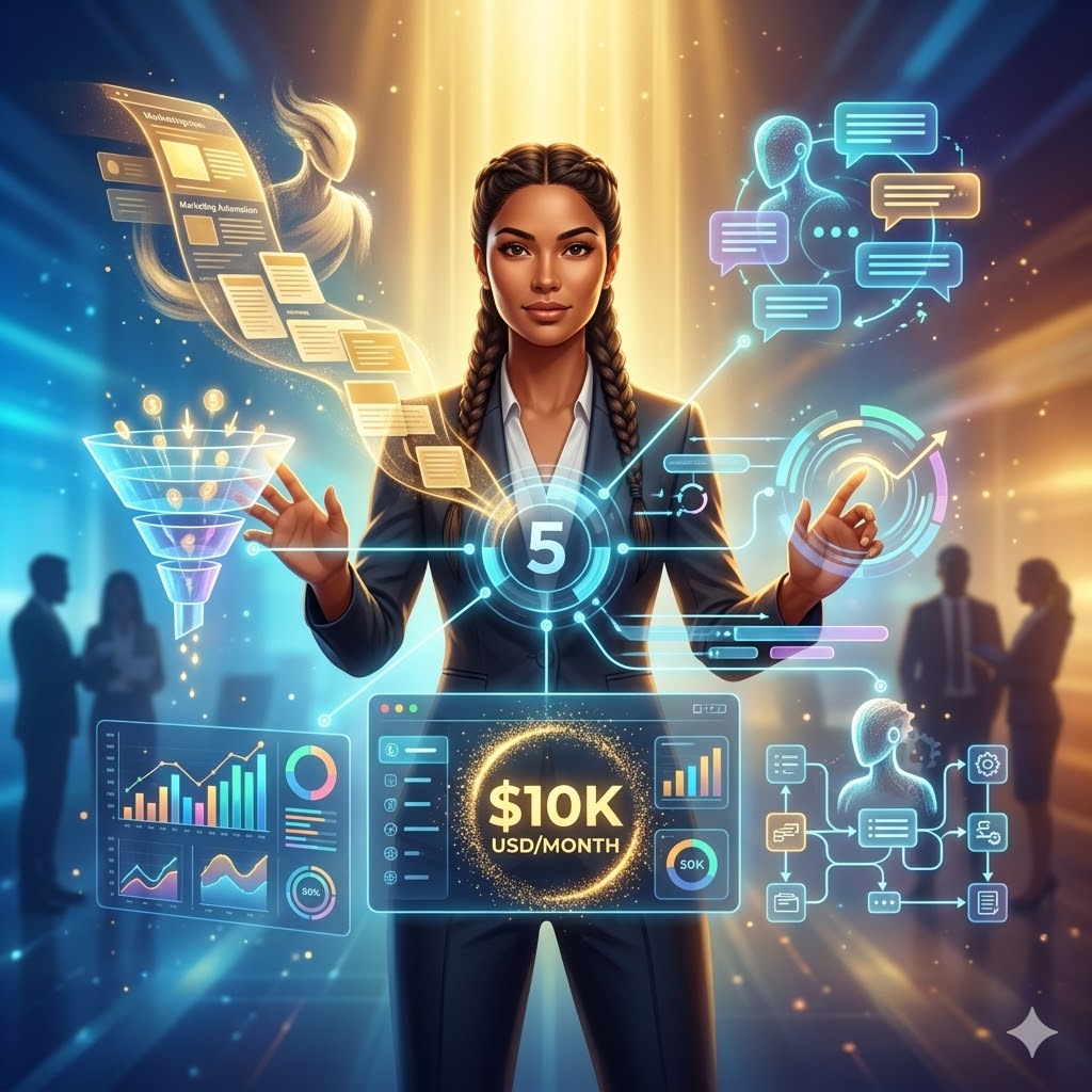 You are currently viewing How 5 High-Value AI Agents for Business Automation Are Making Non-Coders $10K Per Month in 2026