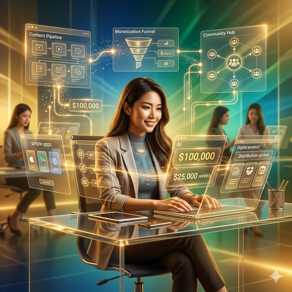 You are currently viewing How This AI Side Hustle Blueprint Made Over $100,000 in Just 4 Weeks Using Simple Apps and Community Hubs in 2026