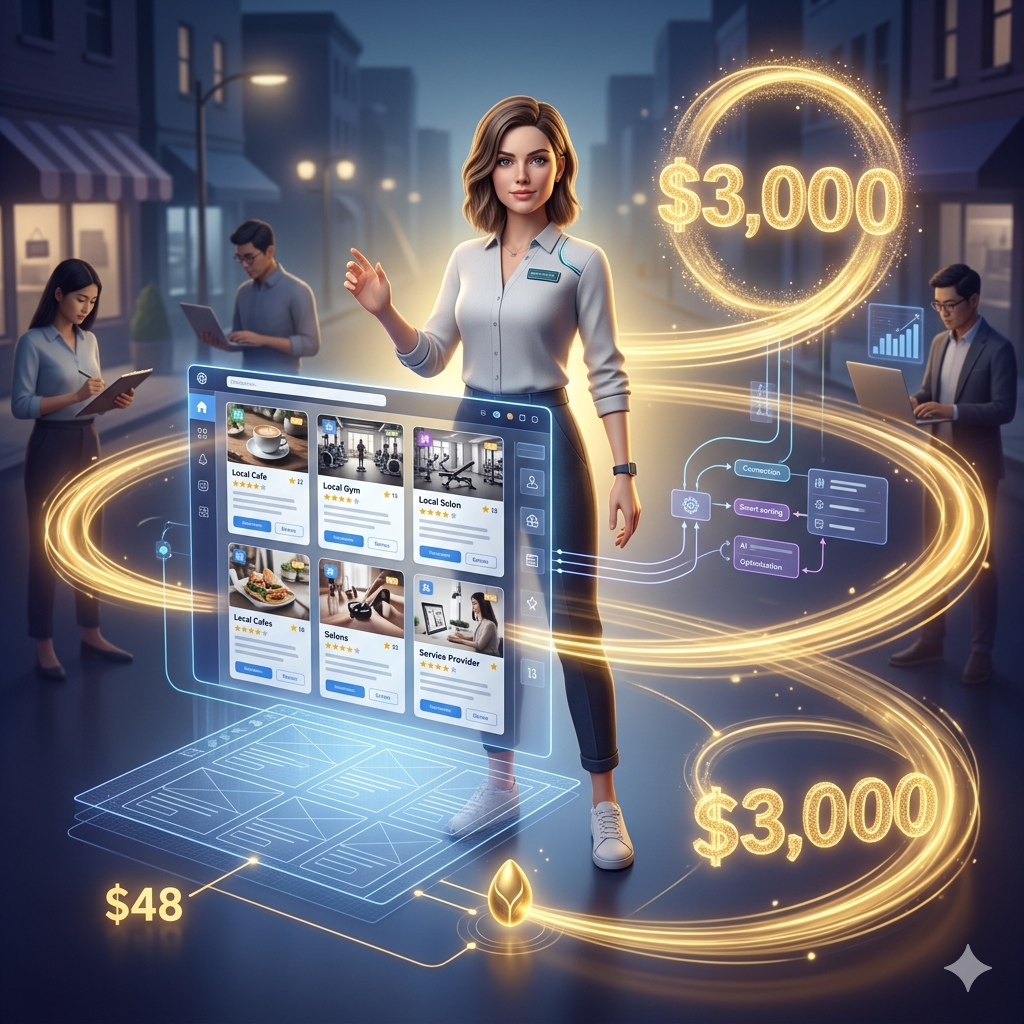 You are currently viewing How to Build a Local Directory Website in 2026 and Turn It Into a $3,000-Per-Month Recurring Business With Just a Free Template and $48