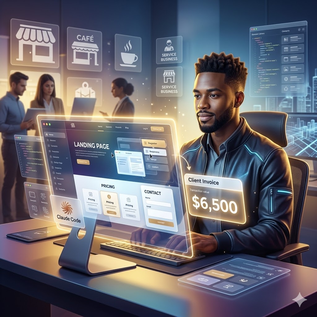 Read more about the article How to Build a Professional Website Using Claude Code AI and Sell It to Local Businesses for Up to $6,500 in 2026