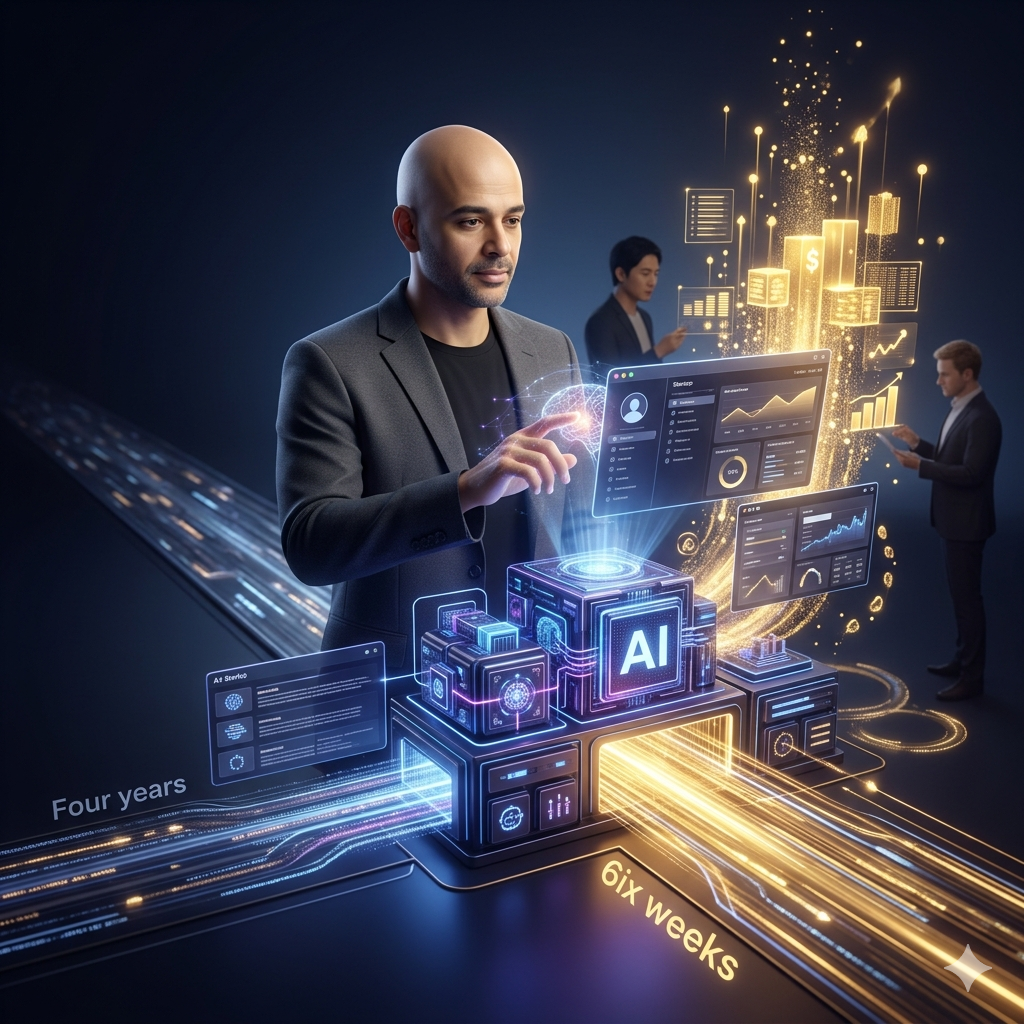 You are currently viewing This Ex-Google Exec Built an AI Startup in 6 Weeks That Would Have Taken 4 Years — Here Is What That Means for You in 2026