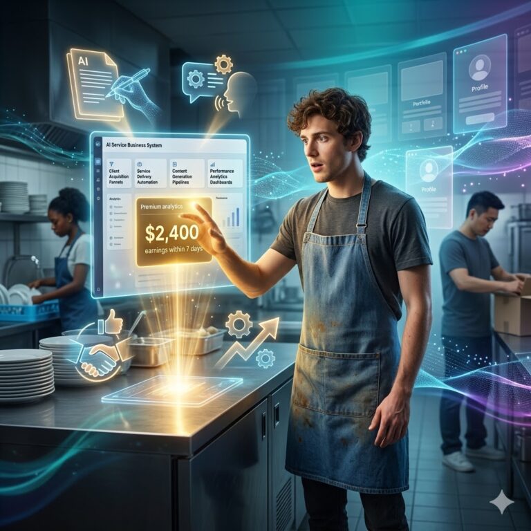 how to get ai service clients fast