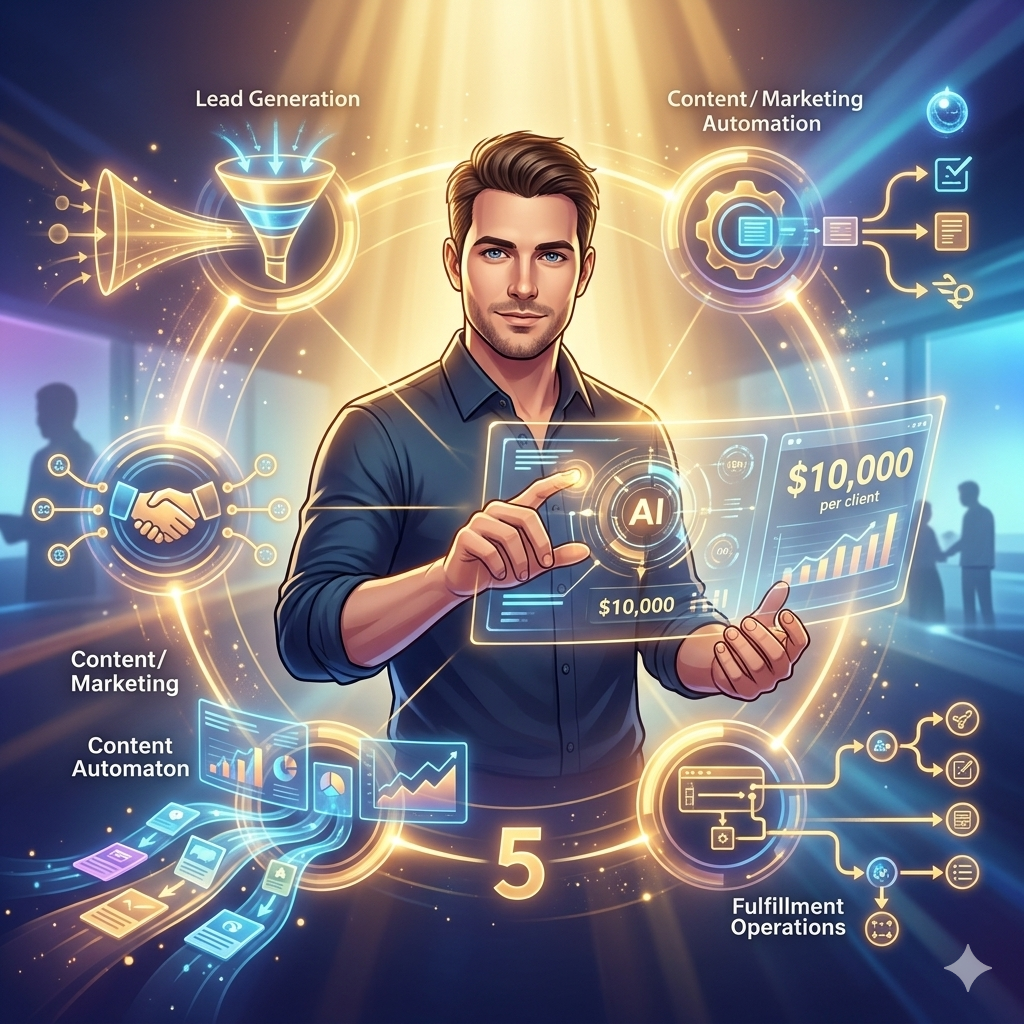 You are currently viewing How These 5 AI Agent Systems Help You Make Money With AI Agents and Generate Up to $10,000 Per Client in 2026