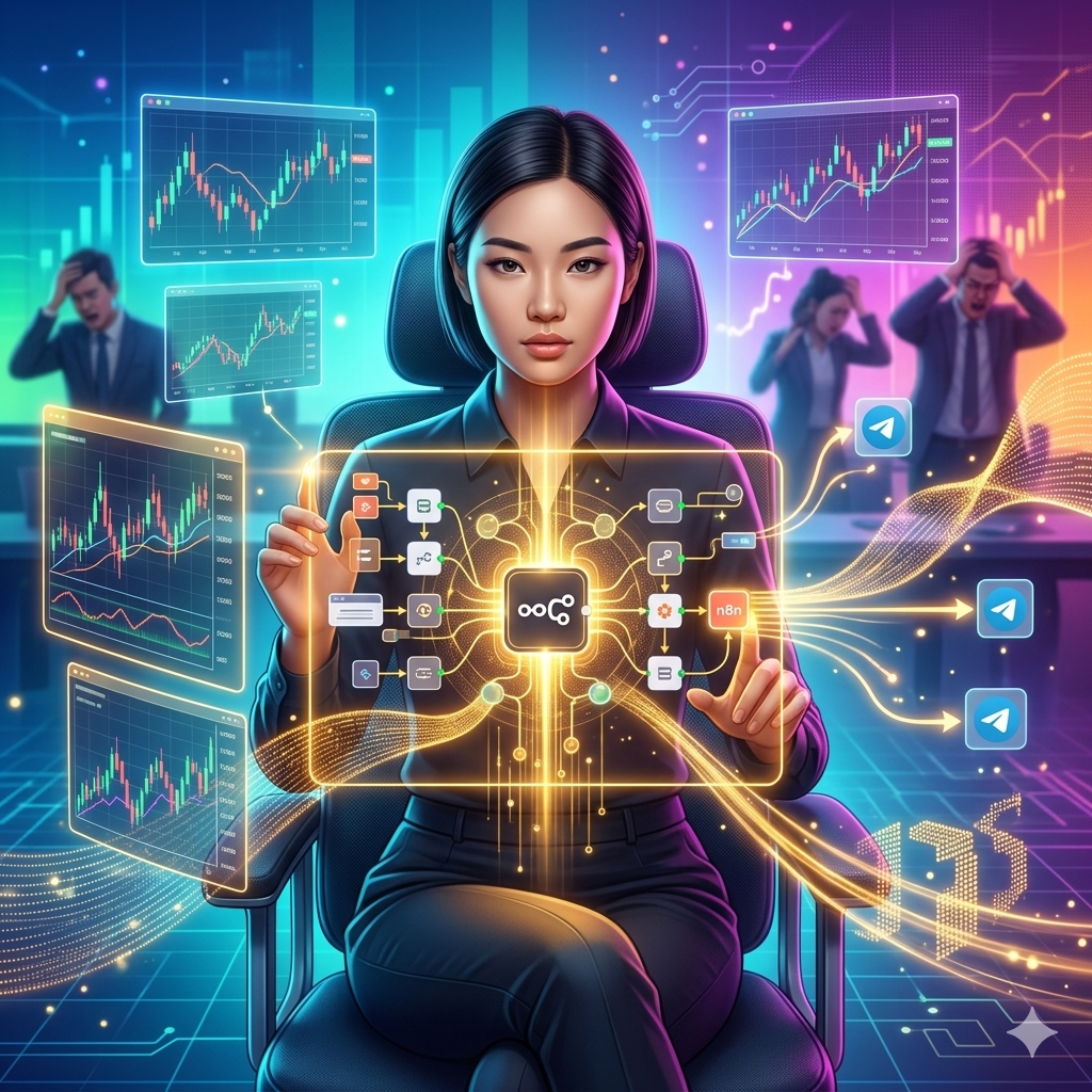 You are currently viewing How to Build a Profitable AI Agent Day Trader Inside n8n That Sends You Trade Signals on Telegram With Zero Emotion in 2026