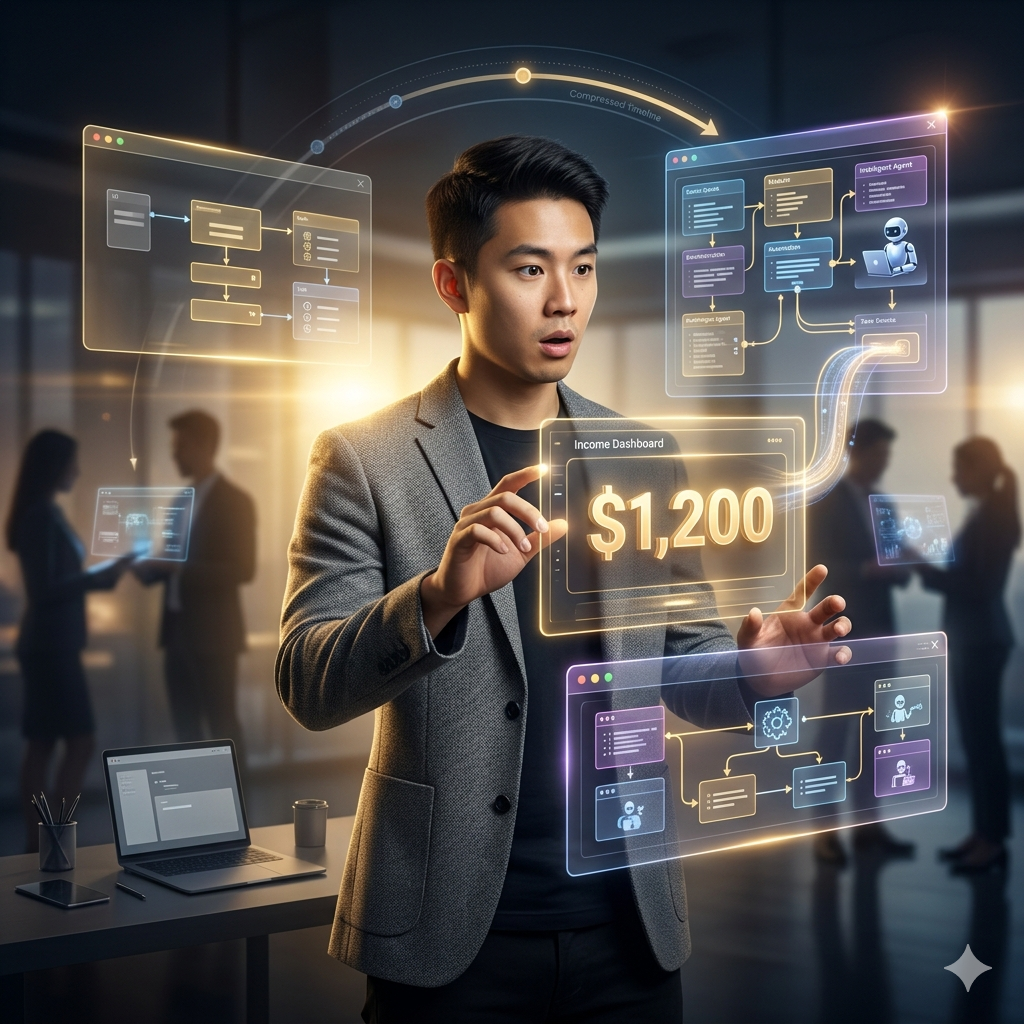 You are currently viewing How a Simple 2-Hour AI Agent Build Turned Into a $1,200 Sale and What It Means for Anyone Trying to Make Money With AI in 2026