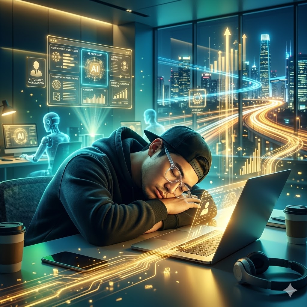 Read more about the article The New 1-Person AI Agent Business Formula Behind $1M+ Revenue