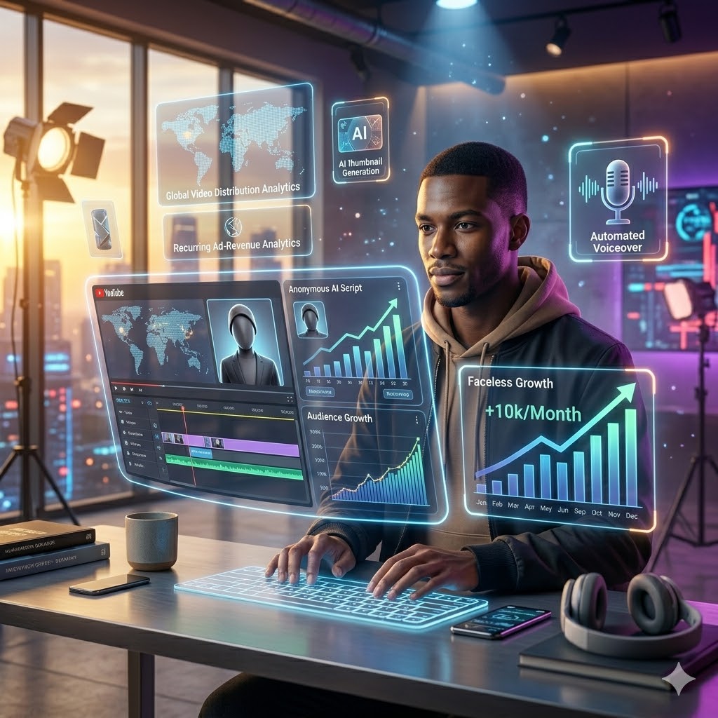 You are currently viewing AI-Generated YouTube Content — How Faceless Channels Are Earning $10k/Month