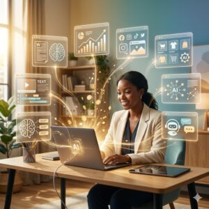 Read more about the article 7 AI Business Ideas That Can Make You $5,000 a Month Working from Home