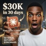 This AI Startup Built Itself in Under an Hour Using Claude — Now It Makes $30K/Month