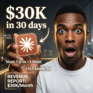 Read more about the article This AI Startup Built Itself in Under an Hour Using Claude — Now It Makes $30K/Month