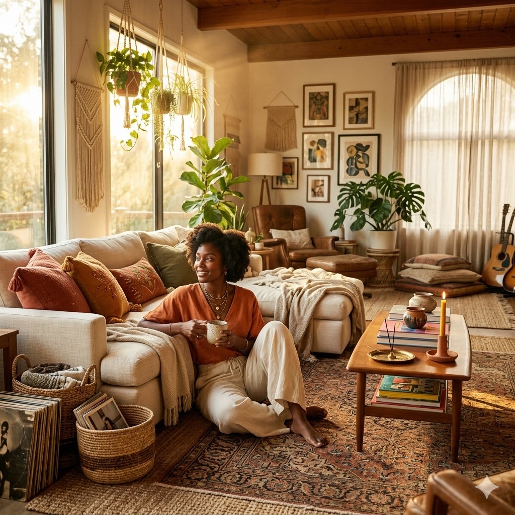 You are currently viewing Bohemian Living Room Ideas — 11 Ways to Make Your Space Feel Rich, Warm and Lived-In