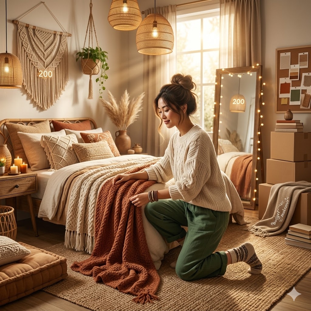 You are currently viewing Bohemian Bedroom Decor on a Budget — How I Transformed My Room for Under $200