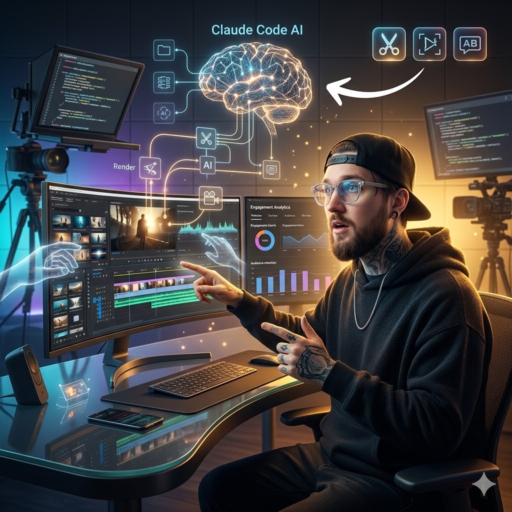 You are currently viewing Creators Are Using Claude Code to Automate Parts of YouTube Editing