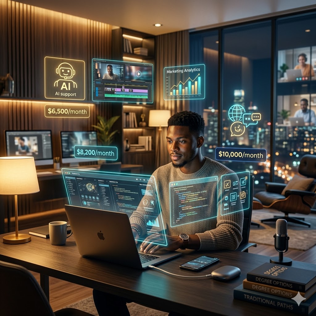 You are currently viewing 10 High-Paying Remote Jobs You Can Start This Month Without a Degree