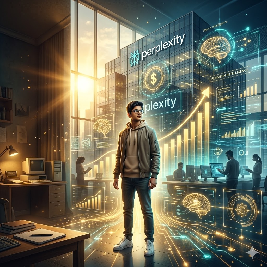 You are currently viewing How a Middle-Class Kid Built Perplexity AI Into a Billion-Dollar Company