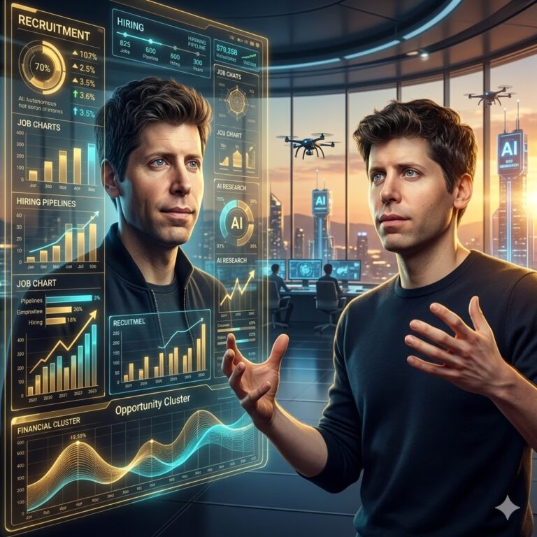 Sam Altman AI hiring boom certification platform