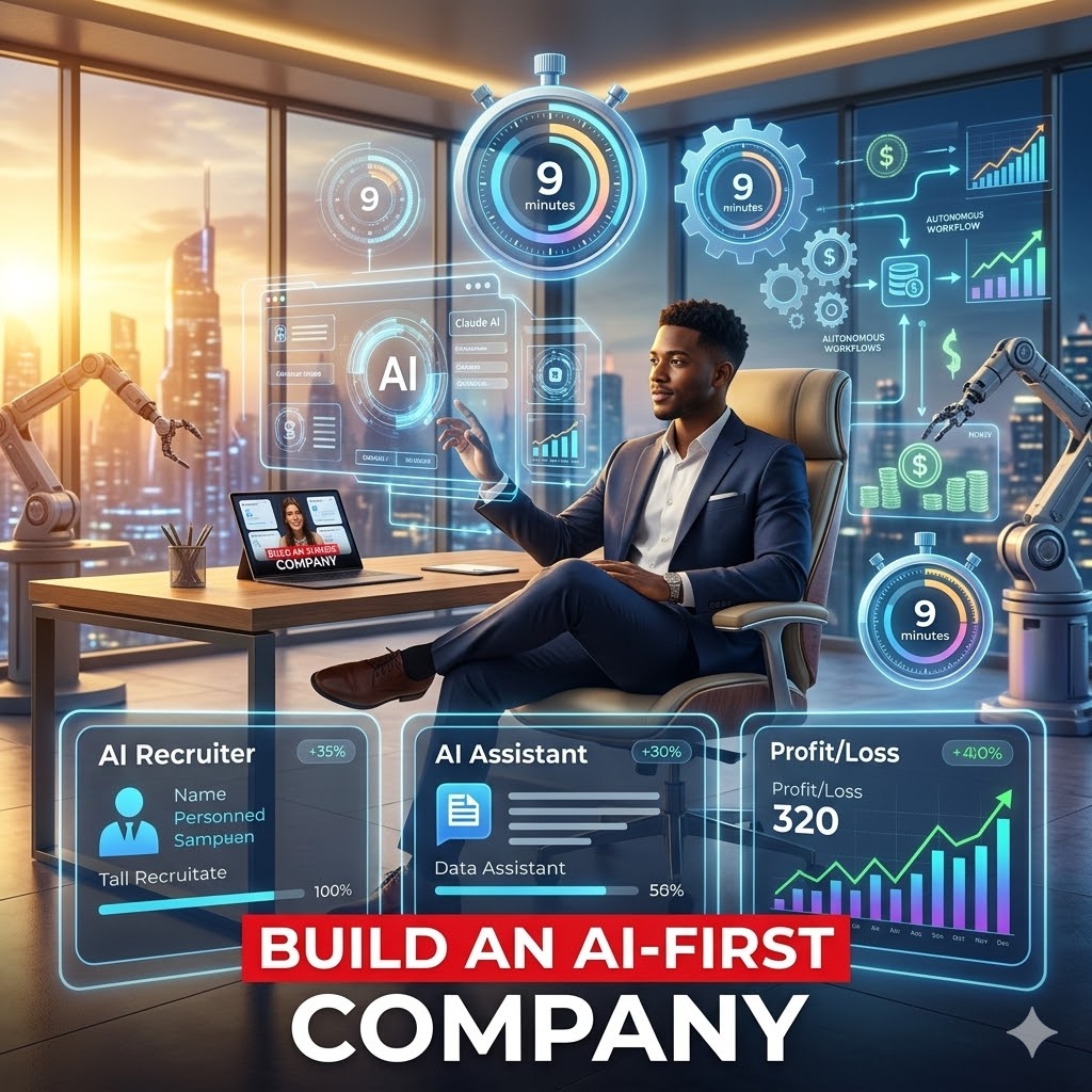 You are currently viewing How to Build a Self-Running AI Business in 9 Minutes Using Claude AI