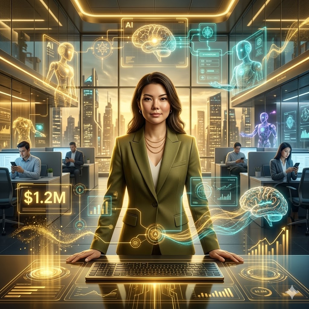 You are currently viewing She Made $1.2M Selling AI Agents — Most People Still Haven’t Realized This Opportunity Exists