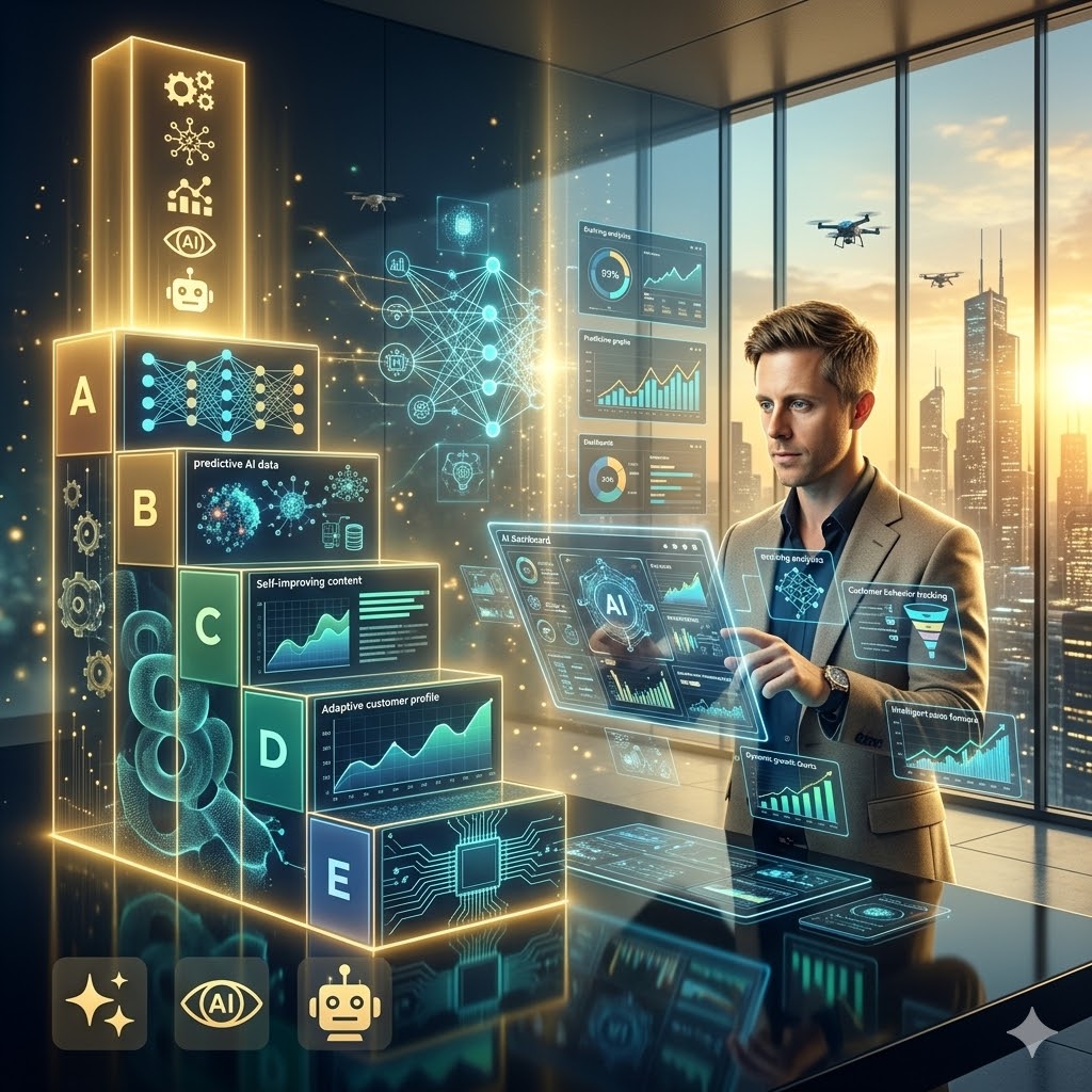 You are currently viewing How to Build a Business That Gets Smarter Every Single Month With AI