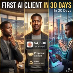 Read more about the article How I’d Land My First AI Agency Client in Just 30 Days