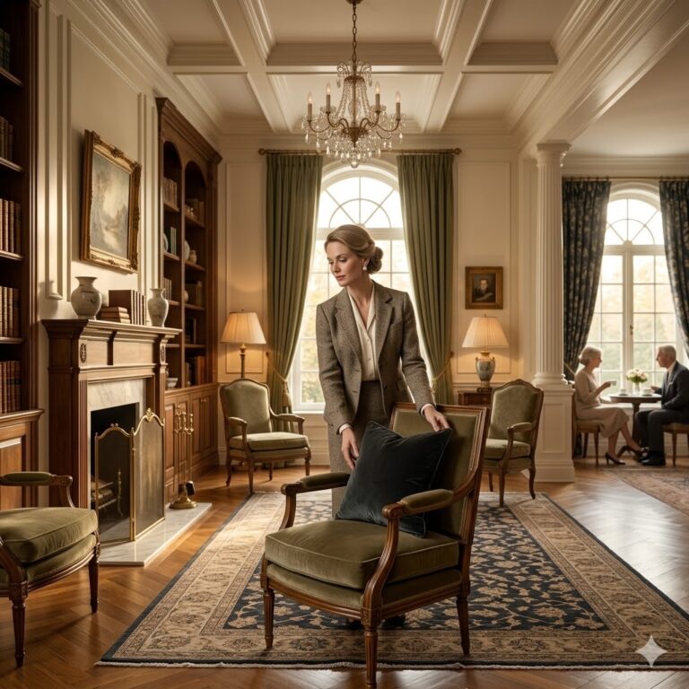 old money home decor color palette