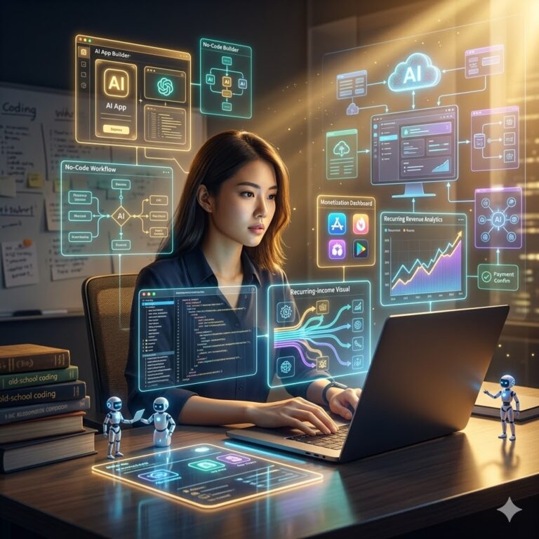 profitable app using AI for beginners
