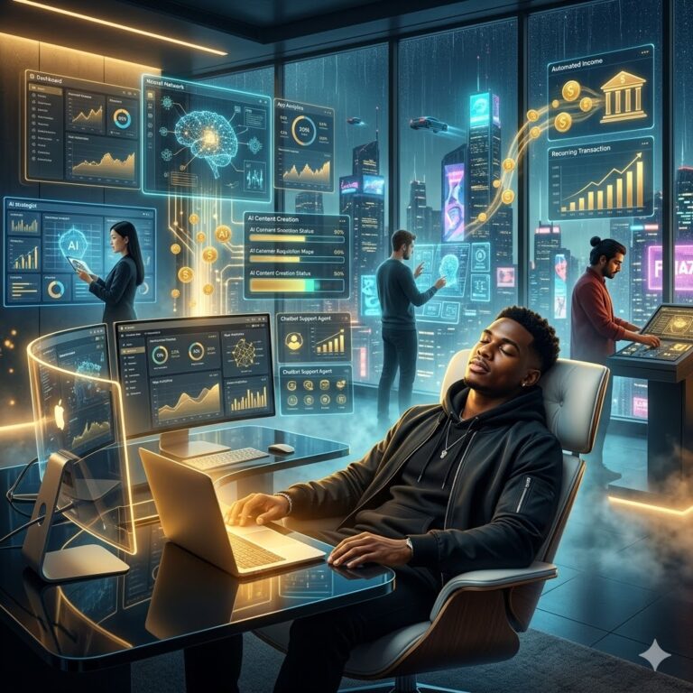 self-running AI startup