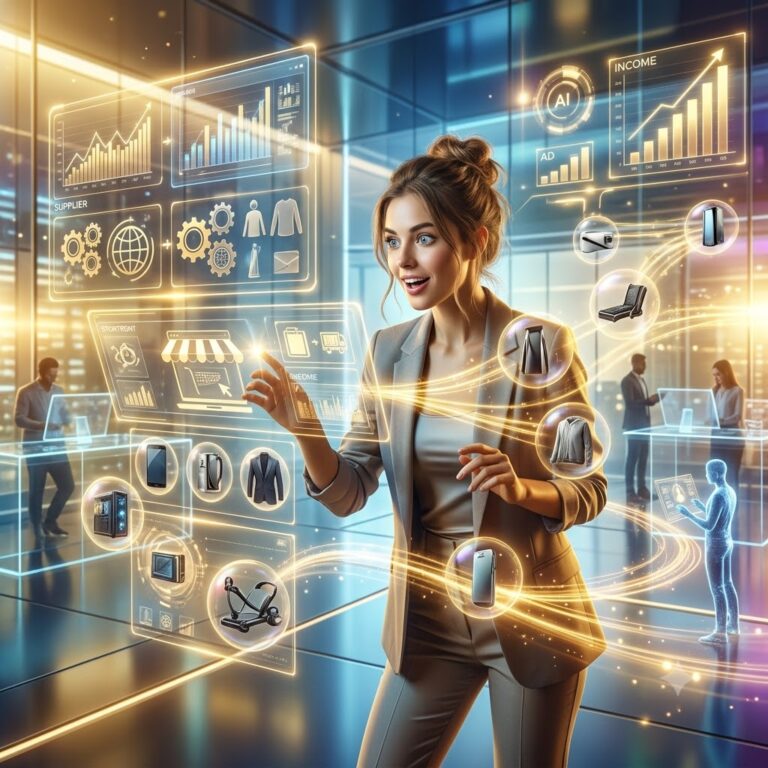 AI dropshipping income