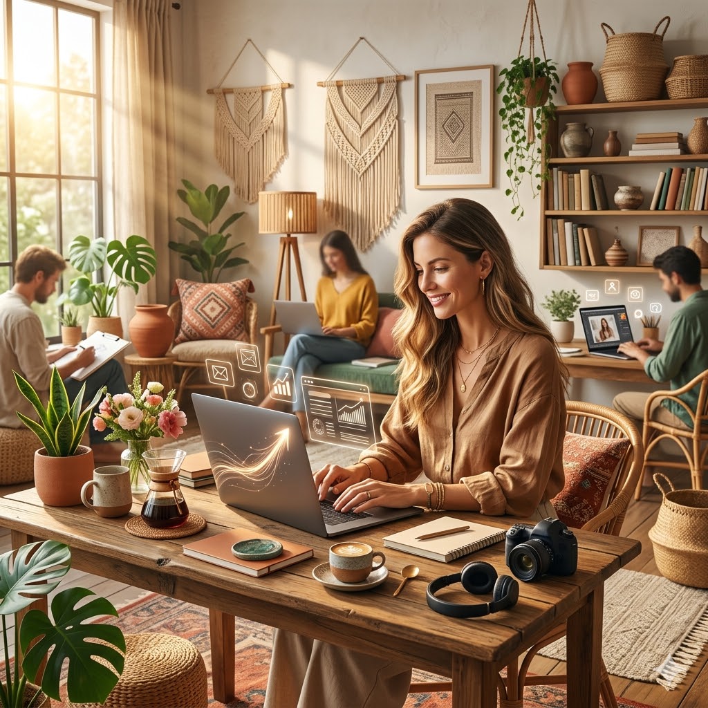 Read more about the article 10 Bohemian Home Office Setups That Inspire Creativity and Actually Pay the Bills